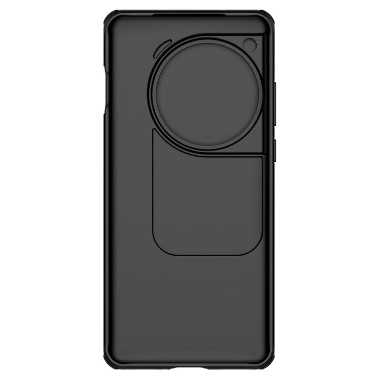 NILLKIN CamShield Pro Series For OnePlus 12 5G Case Slim Shockproof Phone Cover with Slide Camera Lid - Black
