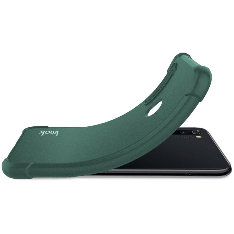 IMAK For OnePlus 12 5G Matte TPU Case Phone Cover Drop-proof Protection - Green