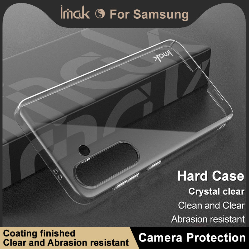 IMAK Crystal Case II Pro for Samsung Galaxy S24+ Case Anti-drop Hard PC Clear Phone Back Shell