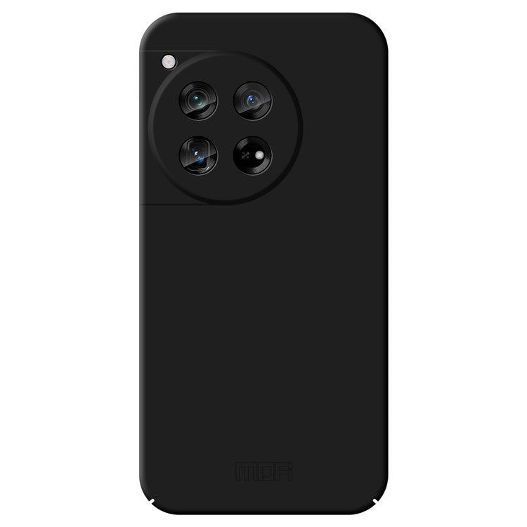 MOFI JK Qin Series For OnePlus 12 5G Case Matte Scratch-proof TPU+Acrylic Phone Back Shell - Black