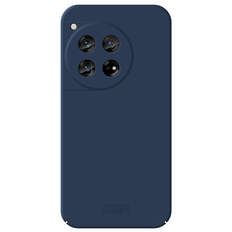 MOFI JK Qin Series For OnePlus 12 5G Case Matte Scratch-proof TPU+Acrylic Phone Back Shell - Blue