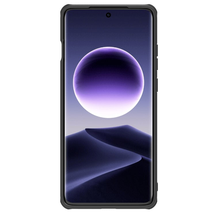 NILLKIN CamShield Prop Series for Oppo Find X7 Ultra Kickstand Phone Case with Lens Cover - Black