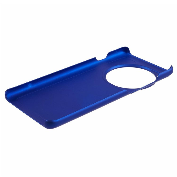 For OnePlus 12 5G Hard PC Case Anti-fingerprint Rubberized Phone Shell - Blue