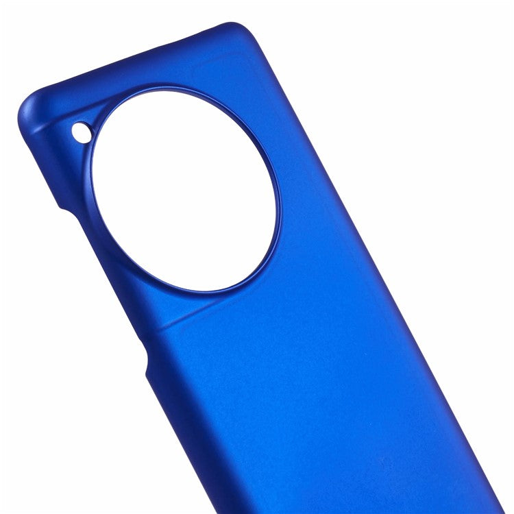 For OnePlus 12 5G Hard PC Case Anti-fingerprint Rubberized Phone Shell - Blue