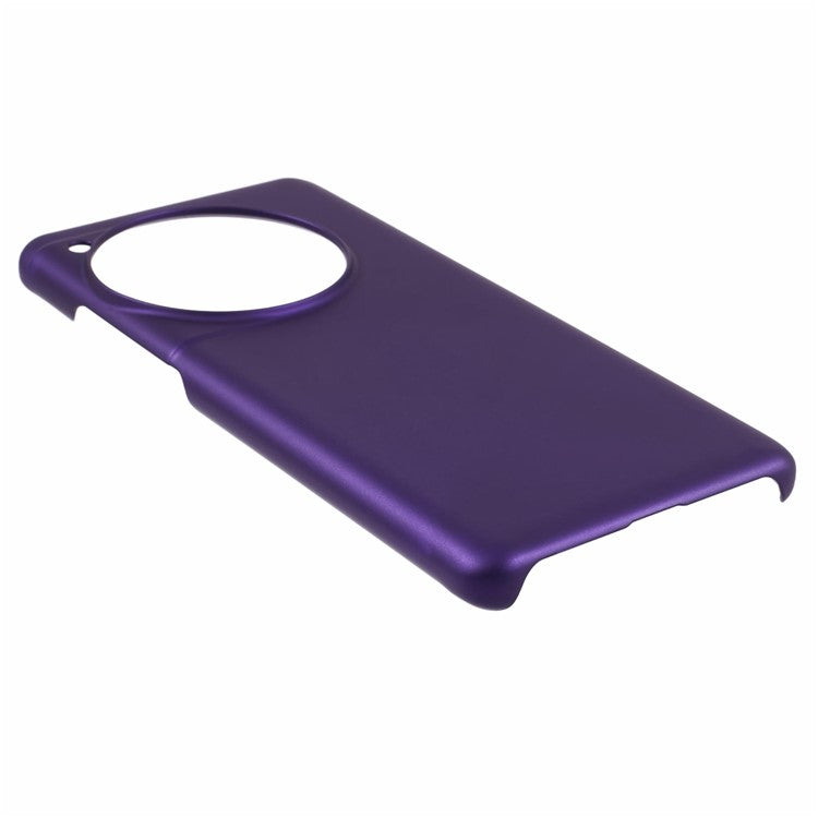 For OnePlus 12 5G Hard PC Case Anti-fingerprint Rubberized Phone Shell - Purple