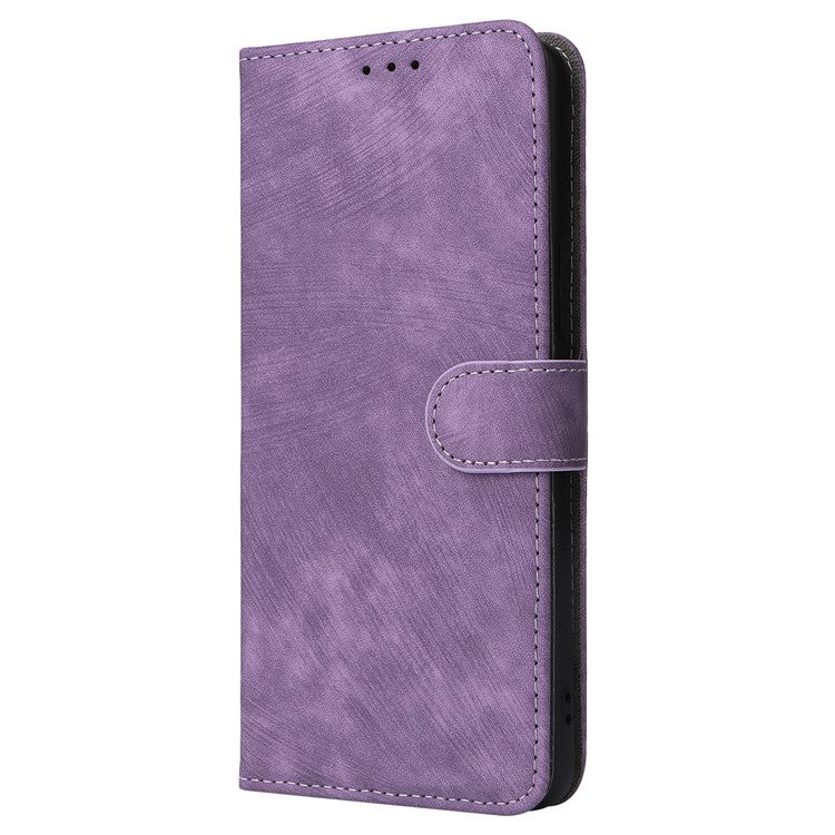For Asus ROG Phone 8 Pro 5G / 8 5G Case RFID Blocking Wallet Cover with Hand Strap - Purple