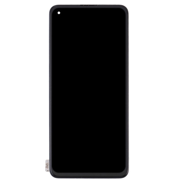 For Oppo Reno5 4G / Reno5 K Grade C OLED Screen and Digitizer Assembly + Frame Spare Part (without Logo)