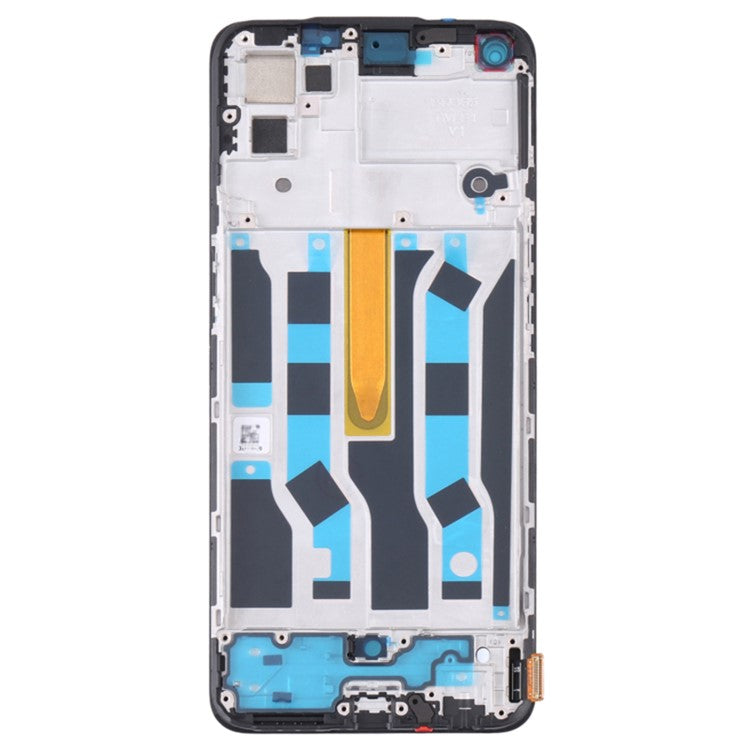 For Oppo Reno5 4G / Reno5 K Grade C LCD Screen and Digitizer Assembly + Frame Part (TFT Technology) (without Logo)