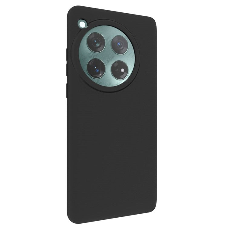 10Pcs / Pack for OnePlus 12 5G Matte TPU Case Protective Phone Cover - Black