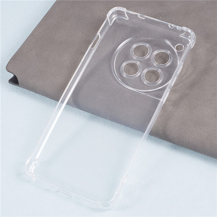 For OnePlus 12 5G TPU Case Clear Reinforced Four Corner Phone Back Shell