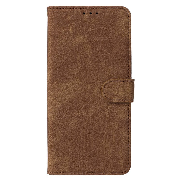 For Sony Xperia 5 Wallet Cell Phone Case RFID Blocking PU Leather Phone Stand Cover - Brown