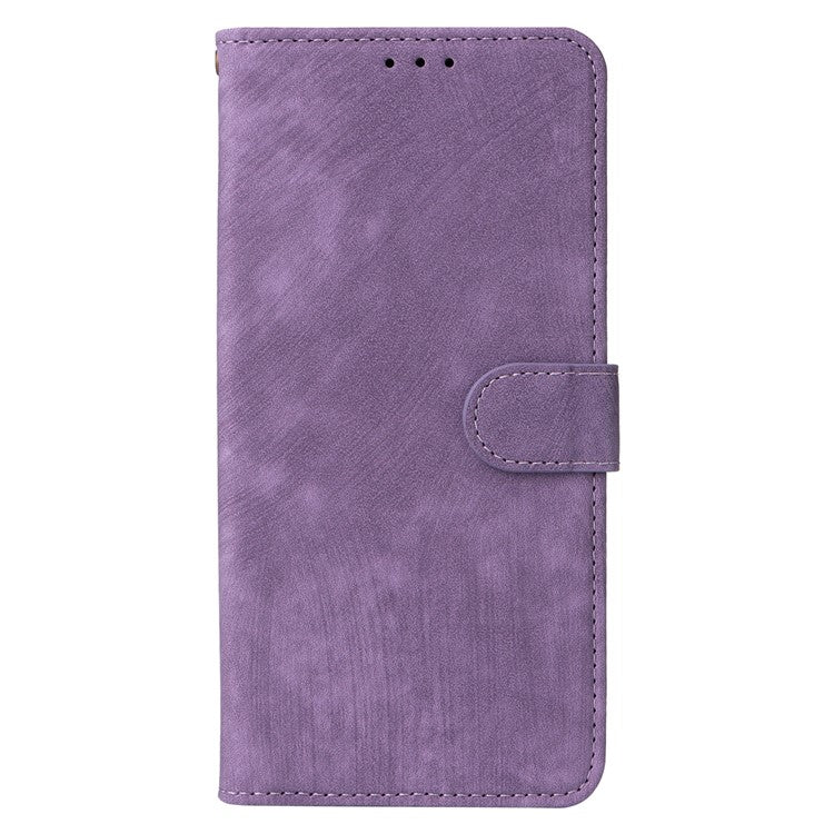 For Sony Xperia 5 Wallet Cell Phone Case RFID Blocking PU Leather Phone Stand Cover - Purple