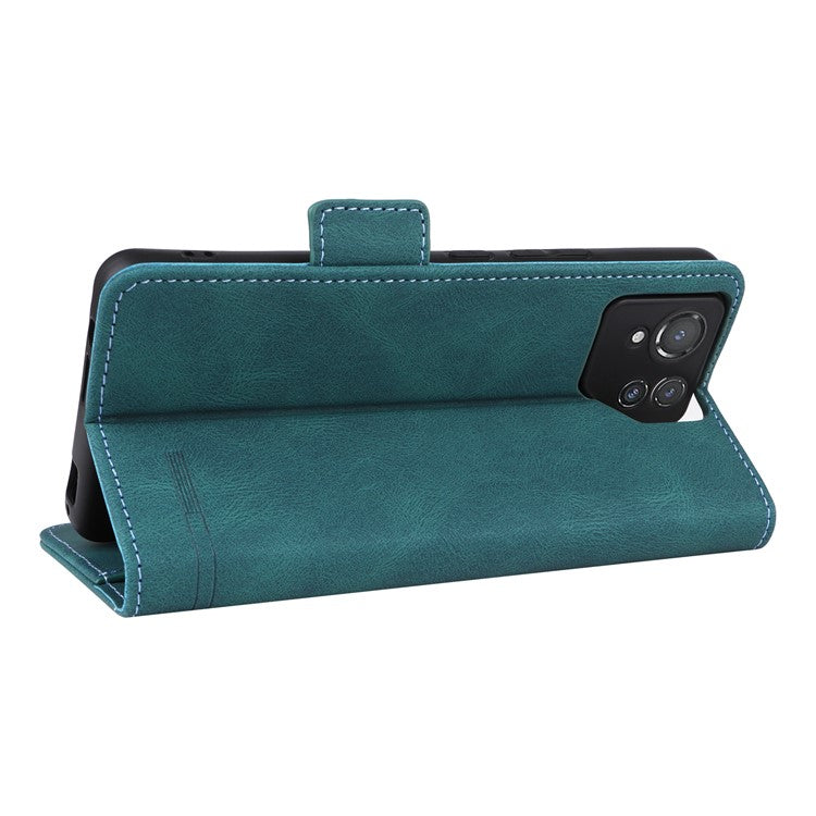 For Asus ROG Phone 8 5G / Phone 8 Pro 5G Case Folio Flip Leather Phone Cover Wallet Stand - Blue