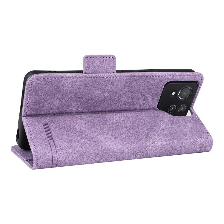 For Asus ROG Phone 8 Pro 5G / 8 5G Wallet Case Leather Phone Cover Stand Protector - Purple