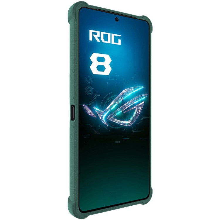 IMAK For Asus ROG Phone 8 5G  /  8 Pro 5G TPU Case Matte Shockproof Soft Phone Cover - Green