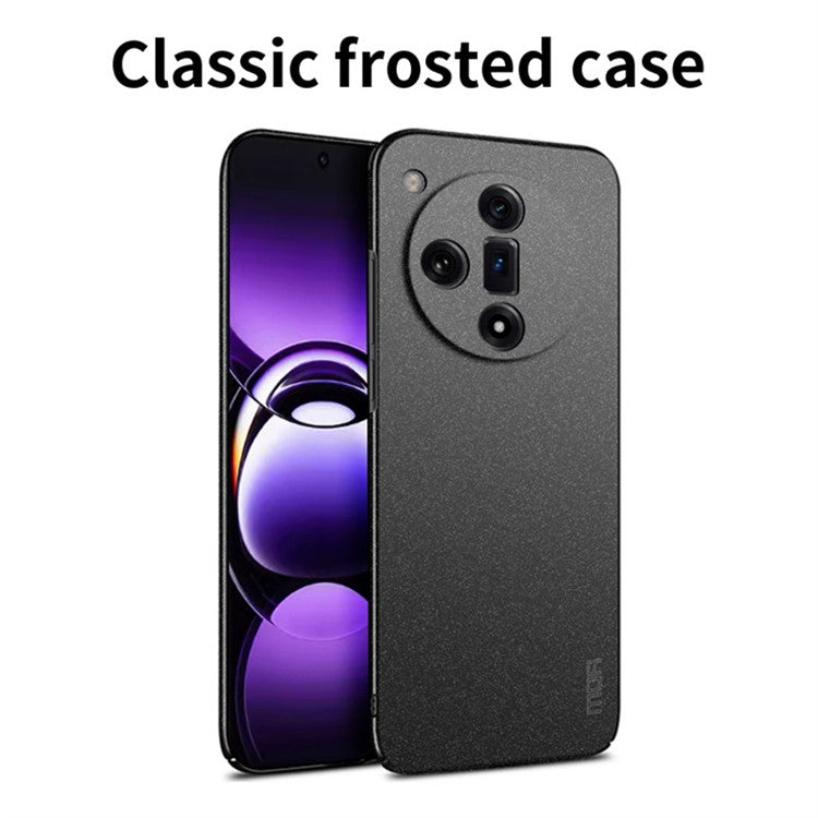MOFI Shield Matte Series for Oppo Find X7 5G Back Case Hard Slim PC Mobile Phone Cover - Green