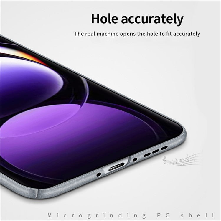 MOFI Shield Matte Series for Oppo Find X7 5G Back Case Hard Slim PC Mobile Phone Cover - Red