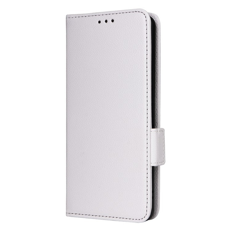 For Asus ROG Phone 8 5G / ROG Phone 8 Pro 5G Case PU Leather Wallet Phone Cover - White