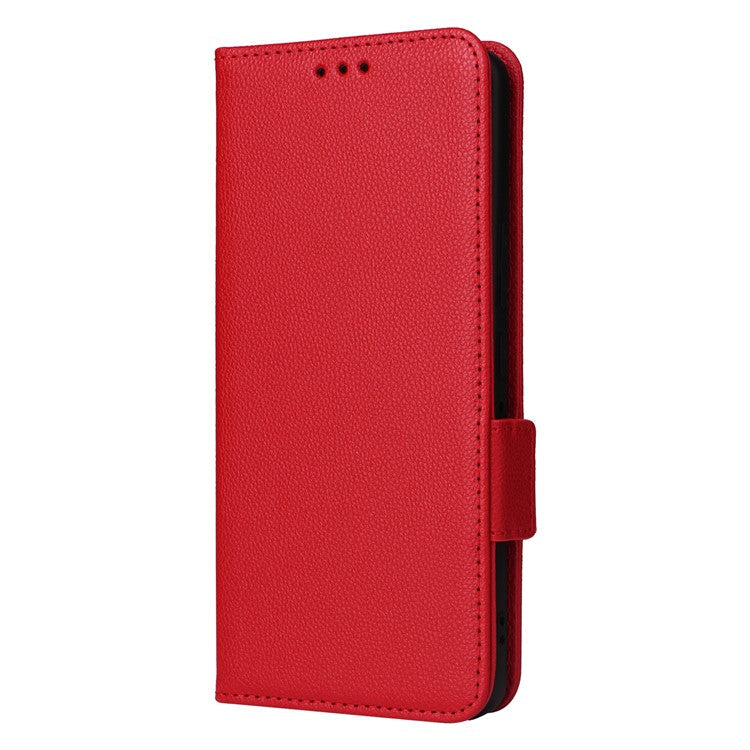 For Asus ROG Phone 8 5G / ROG Phone 8 Pro 5G Case PU Leather Wallet Phone Cover - Red