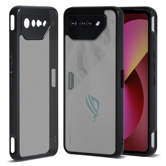IBMRS For Asus ROG Phone 7 5G Cases Anti-Scratch TPU+PC Phone Cover Shell - Matte Black