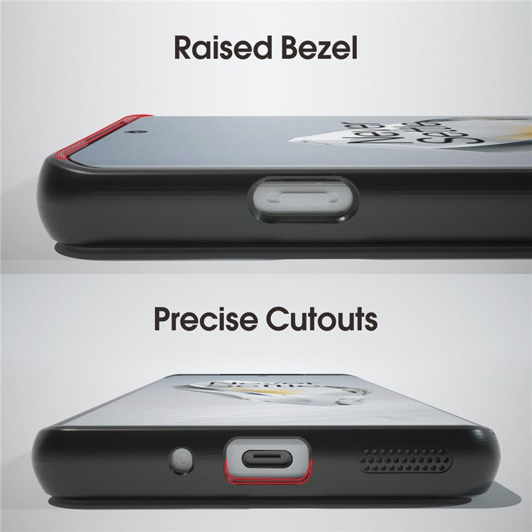 IBMRS Phone Cover for OnePlus 12 5G Cases Shockproof TPU+PC Phone Shell - Grid Camouflage