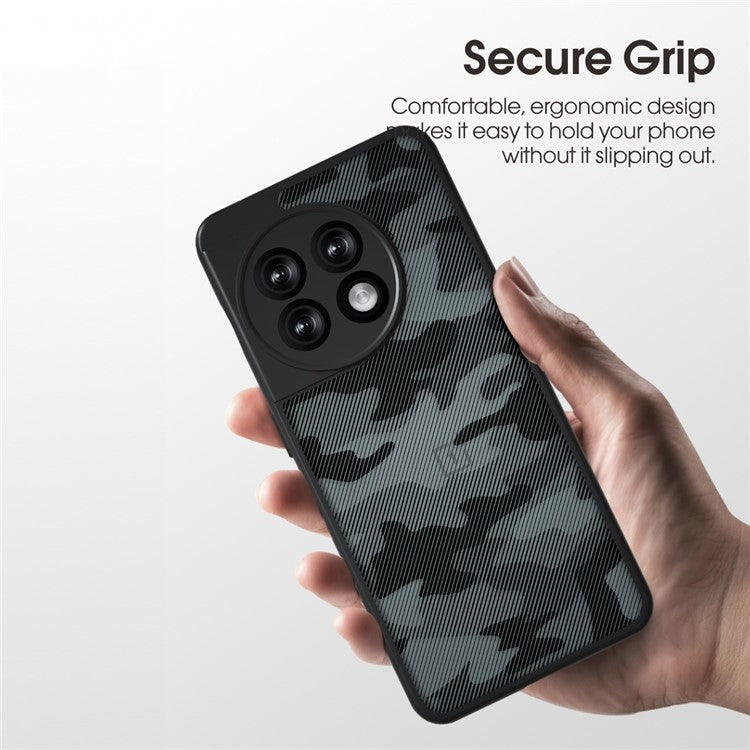 IBMRS Drop-Proof Phone Cover for OnePlus Ace 2 5G / 11R 5G Cases Shockproof TPU+PC Shell - Artistic Camouflage