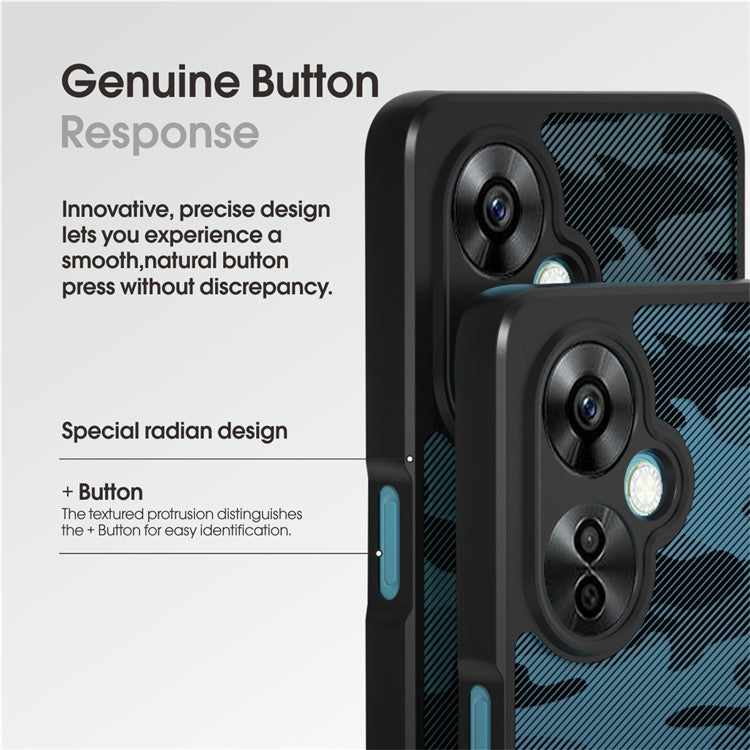 IBMRS Case for OnePlus Nord CE3 5G / K11 5G Cover Airbag Protection Phone Protector - Artistic Camouflage
