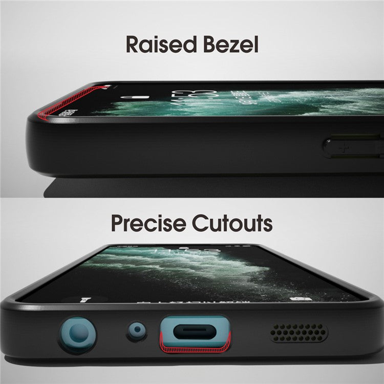 IBMRS Case for OnePlus Nord CE3 5G / K11 5G Cover Airbag Protection Phone Protector - Transparent Black