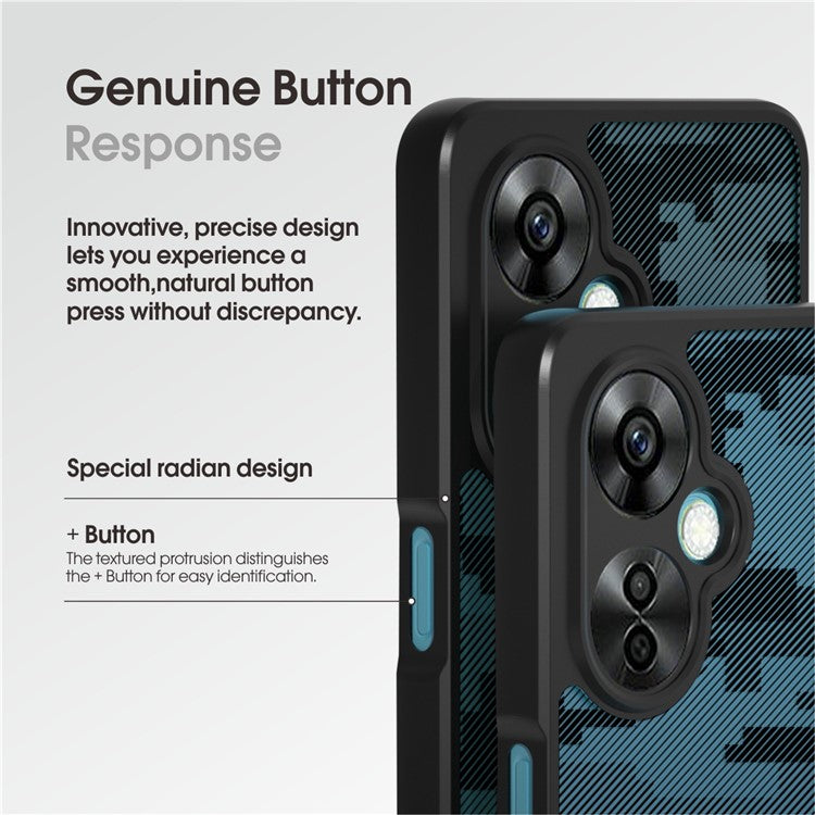 IBMRS Case for OnePlus Nord CE3 5G / K11 5G Cover Airbag Protection Phone Protector - Transparent Black