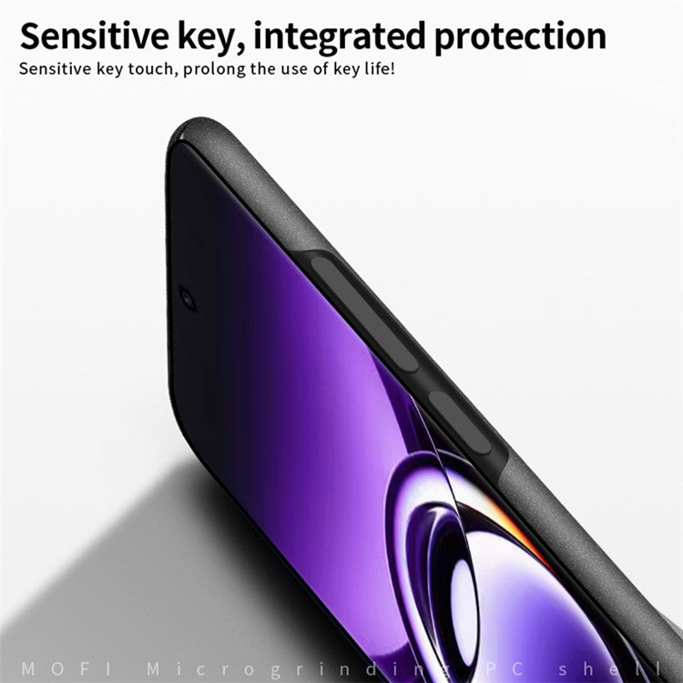 MOFI Shield Matte Series for Oppo Find X7 Ultra Case Frosted Protective PC Phone Cover - Black