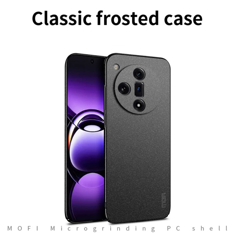 MOFI Shield Matte Series for Oppo Find X7 Ultra Case Frosted Protective PC Phone Cover - Green