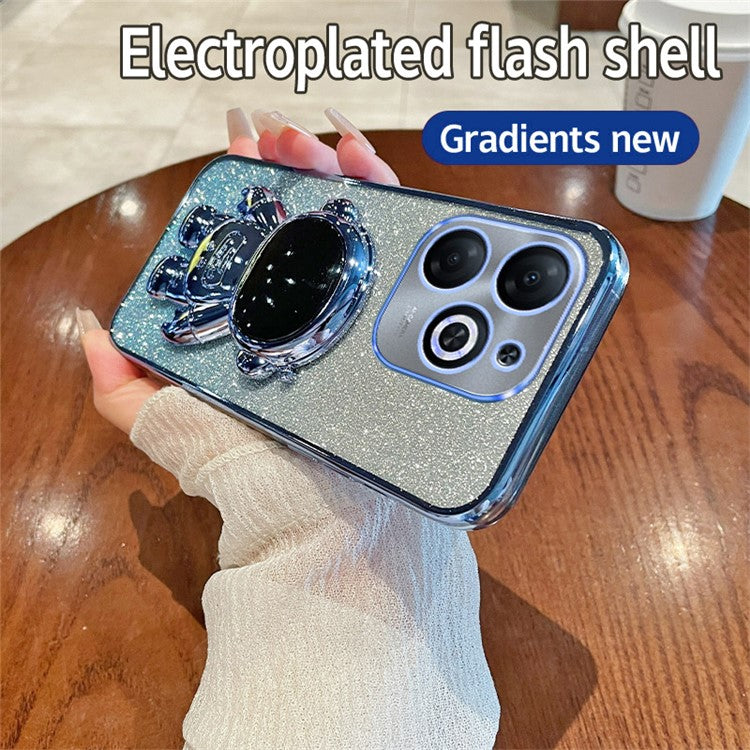 For Infinix Smart 8 4G / Hot 40i / Tecno Spark Go 2024 4G / Spark 20 Case PC+TPU Phone Shell - Blue