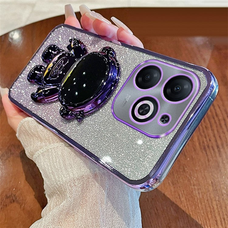 For Infinix Smart 8 4G / Hot 40i / Tecno Spark Go 2024 4G / Spark 20 Case PC+TPU Phone Shell - Purple