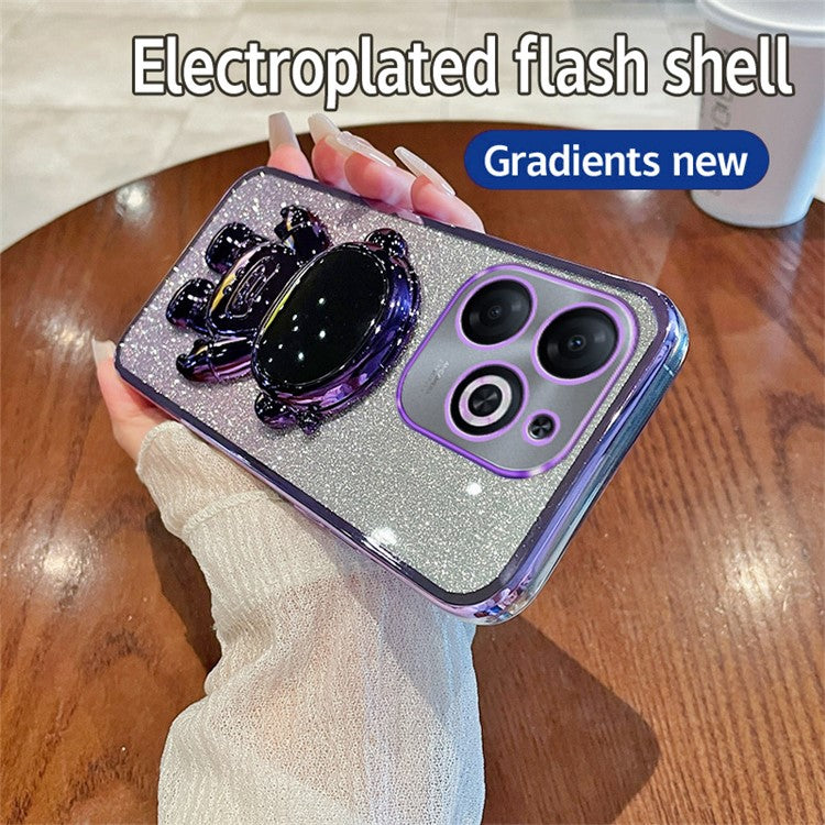 For Infinix Smart 8 4G / Hot 40i / Tecno Spark Go 2024 4G / Spark 20 Case PC+TPU Phone Shell - Purple