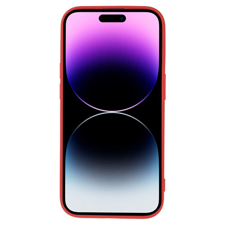 Bulk Buy Fabric Lining Soft TPU Cover for Samsung Galaxy S20 FE 4G / FE 5G / S20 Lite / S20 FE 2022 Matte Phone Case - Red