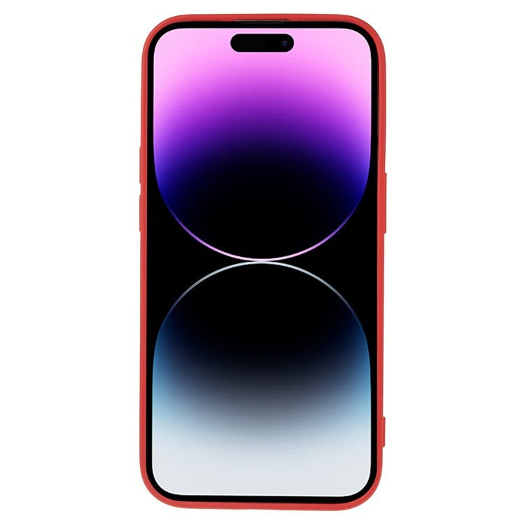 Bulk Purchasing Fabric Lining Soft TPU Cover for Samsung Galaxy S20 FE 4G / FE 5G / S20 Lite / S20 FE 2022 Matte Phone Case - Red