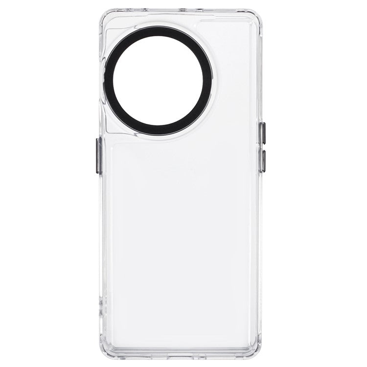 For OnePlus 11 5G / 11R 5G / Ace 2 5G Clear Case PC+TPU 2-in-1 Shockproof Protective Phone Cover - Transparent