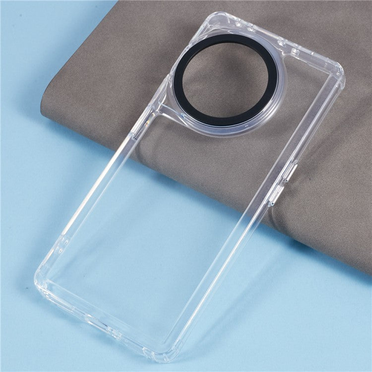 For OnePlus 11 5G / 11R 5G / Ace 2 5G Clear Case PC+TPU 2-in-1 Shockproof Protective Phone Cover - Transparent