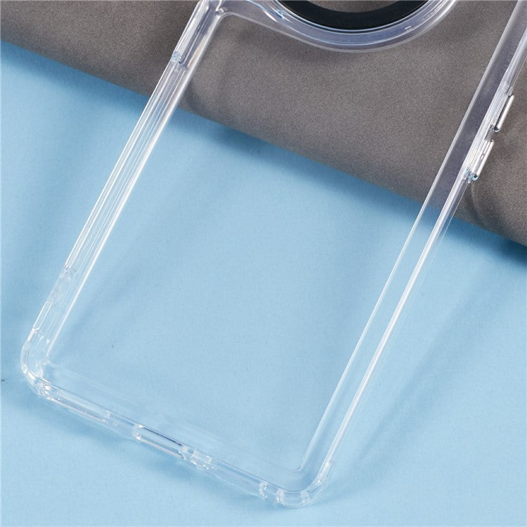 For OnePlus 11 5G / 11R 5G / Ace 2 5G Clear Case PC+TPU 2-in-1 Shockproof Protective Phone Cover - Transparent