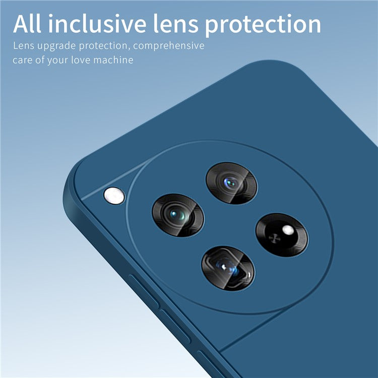 PINWUYO JK Touching Series For OnePlus 12 5G Case Anti-Scratch Soft TPU Back Cover - Black