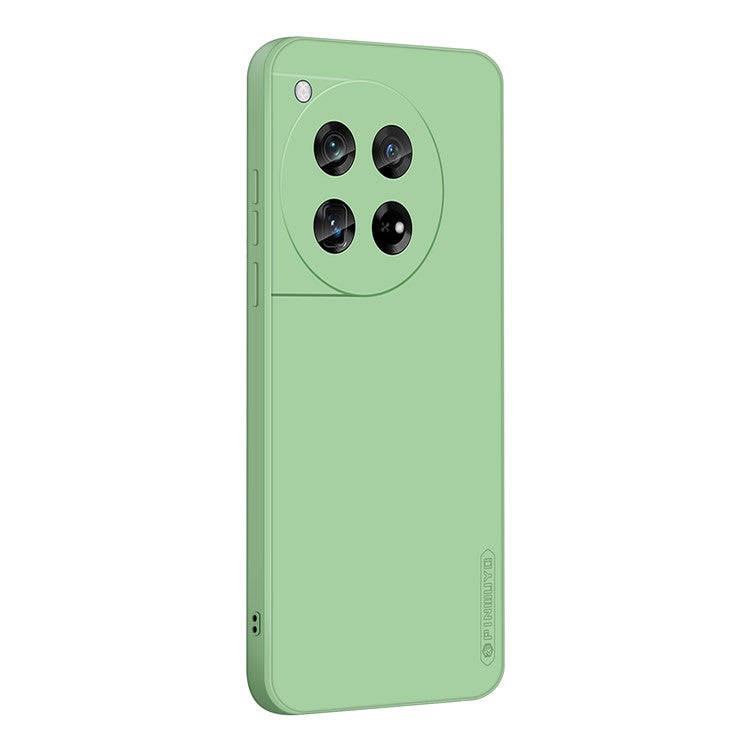 PINWUYO JK Touching Series For OnePlus 12 5G Case Anti-Scratch Soft TPU Back Cover - Matcha Green