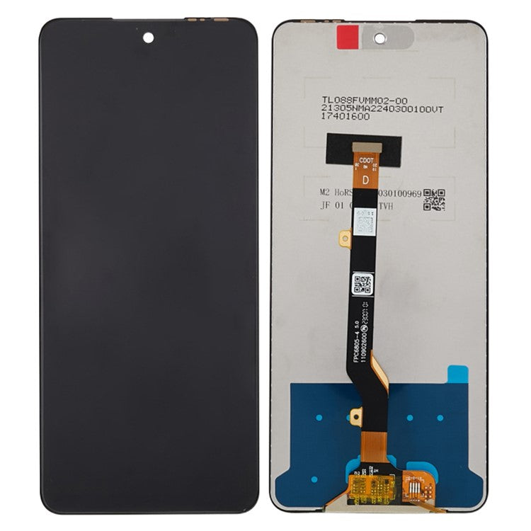 For TECNO Pova Neo 5G Grade C LCD Screen and Digitizer Assembly Part (Without Logo)
