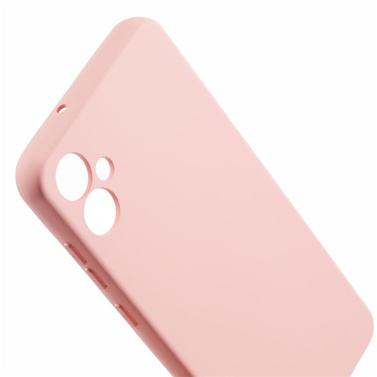 For Samsung Galaxy A04e 4G/F04 4G/M04 4G Cell Phone Case 2.0mm Soft TPU Arc Edge Shockproof Cover - Pink
