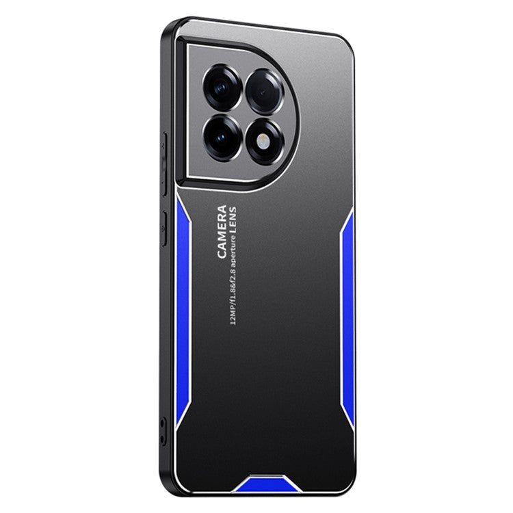 For OnePlus Ace 2 5G / 11R 5G Slim Case Anti-Drop Hybrid Matte Phone Cover - Blue