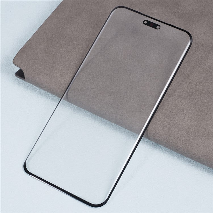 For Honor Magic6 Pro 5G BVL-AN16 Front Screen Glass Lens + OCA Adhesive Replacement Parts (without Logo)