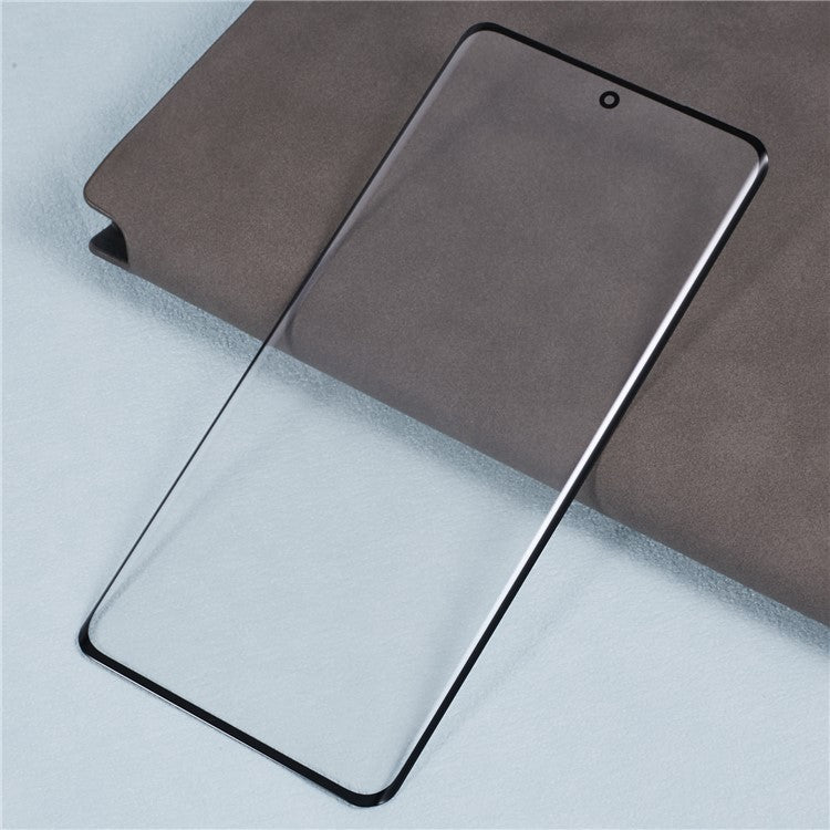 For OnePlus Ace 3 5G Front Screen Glass Lens + OCA Adhesive Replacement Parts (without Logo)