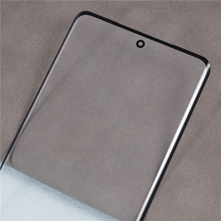 For Oppo Find X7 5G PHZ110 Front Screen Glass Lens + OCA Adhesive Replacement Parts (without Logo)