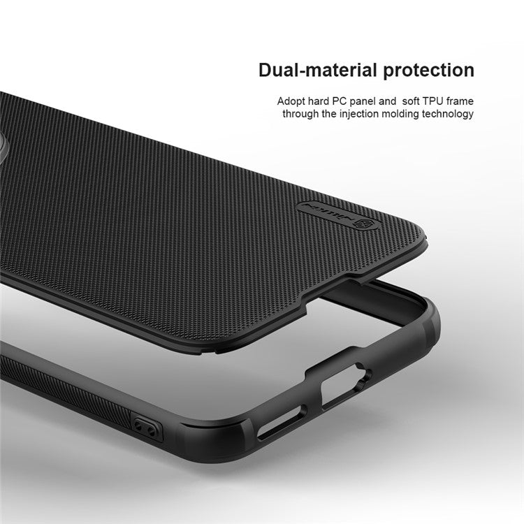 NILLKIN Frosted Shield Pro for Huawei Pura 70 Case PC+TPU Magnetic Phone Cover - Black