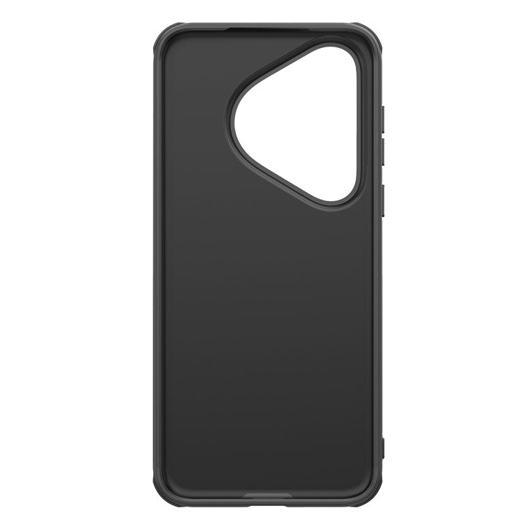 NILLKIN Super Frosted Shield Pro for Huawei Pura 70 Case PC+TPU Anti-Fall Shockproof Phone Cover - Black