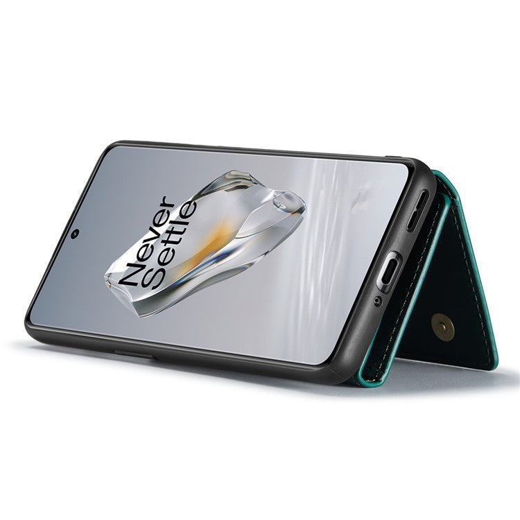 DG.MING M1 Series for OnePlus 12 5G Case Detachable Wallet Phone Cover - Green